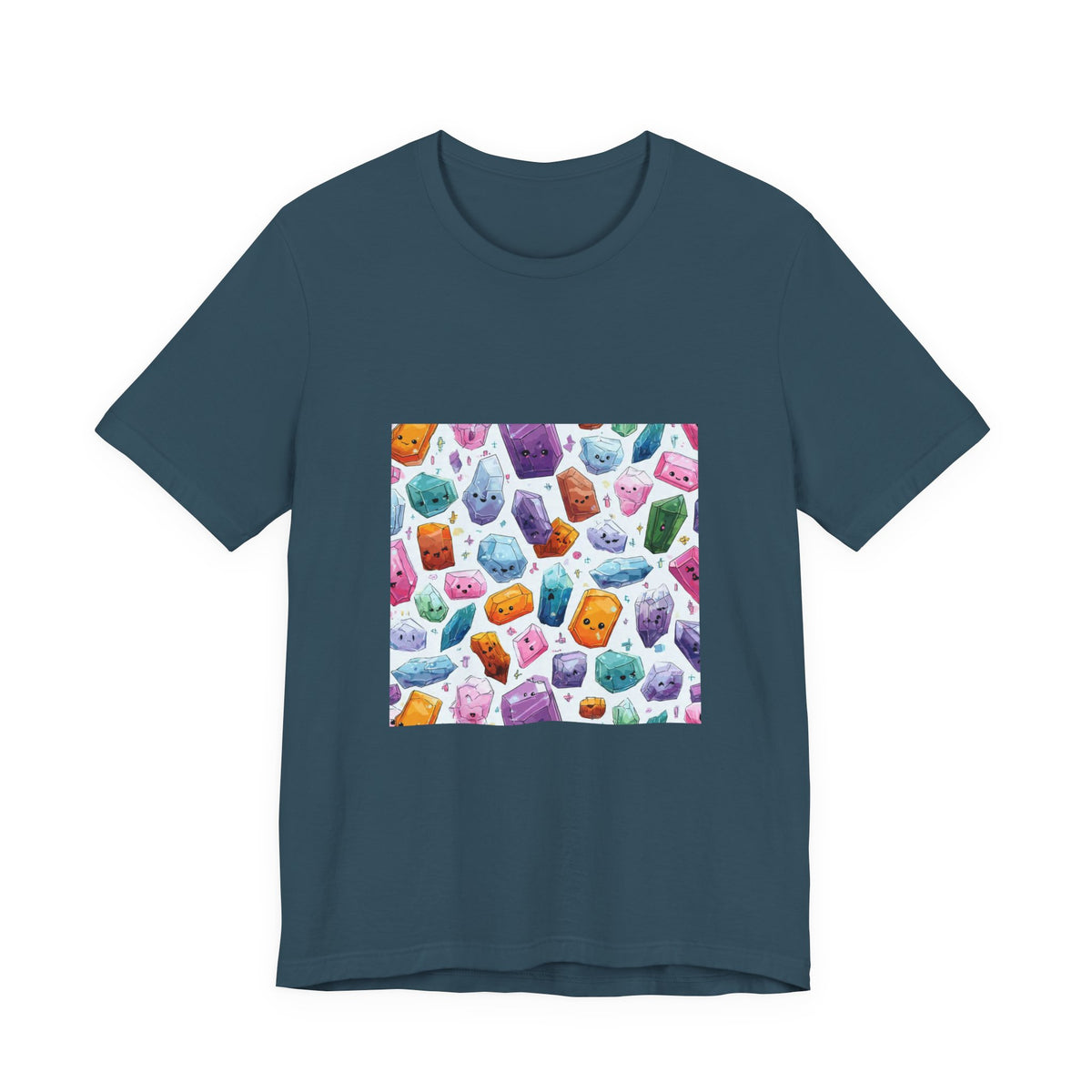 Pastel Crystal Friends T-Shirt | Forest & Ocean