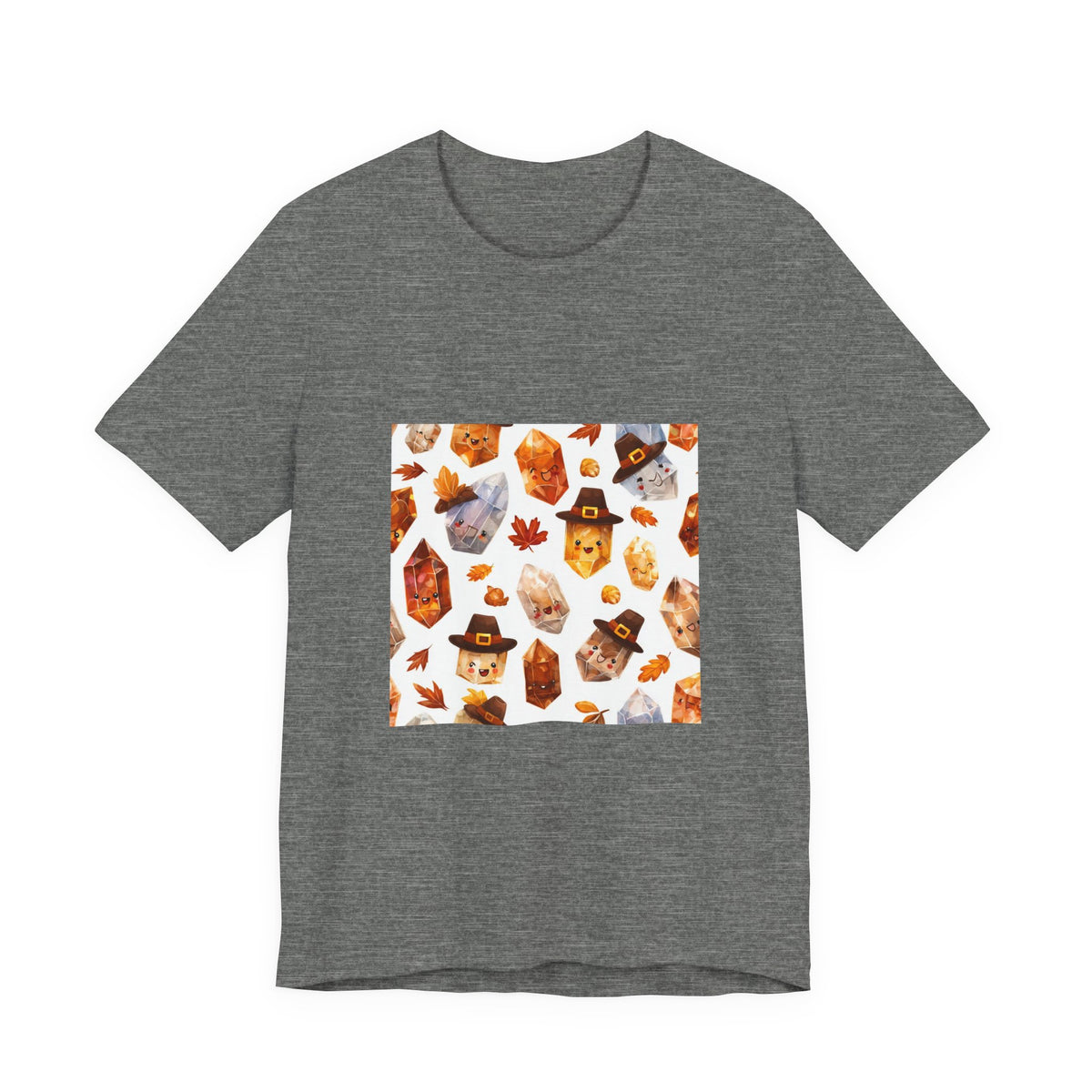 Thanksgiving Crystal Harvest T-Shirt | Light Neutrals