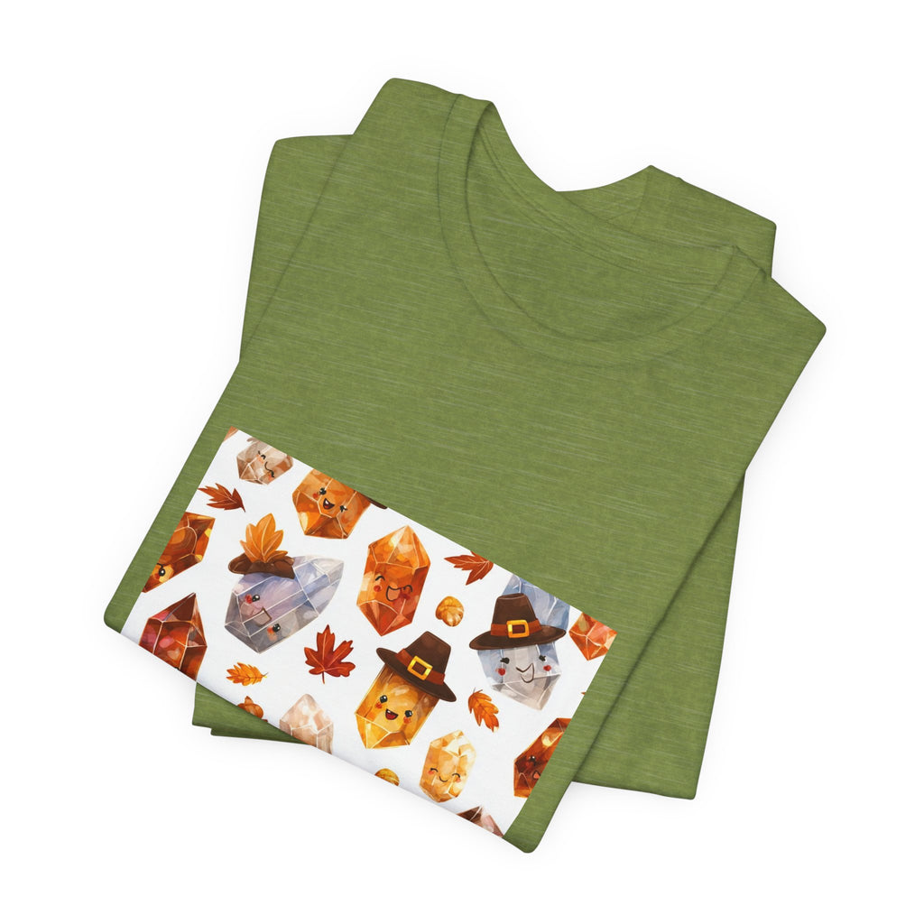 Thanksgiving Crystal Harvest T-Shirt | Greens