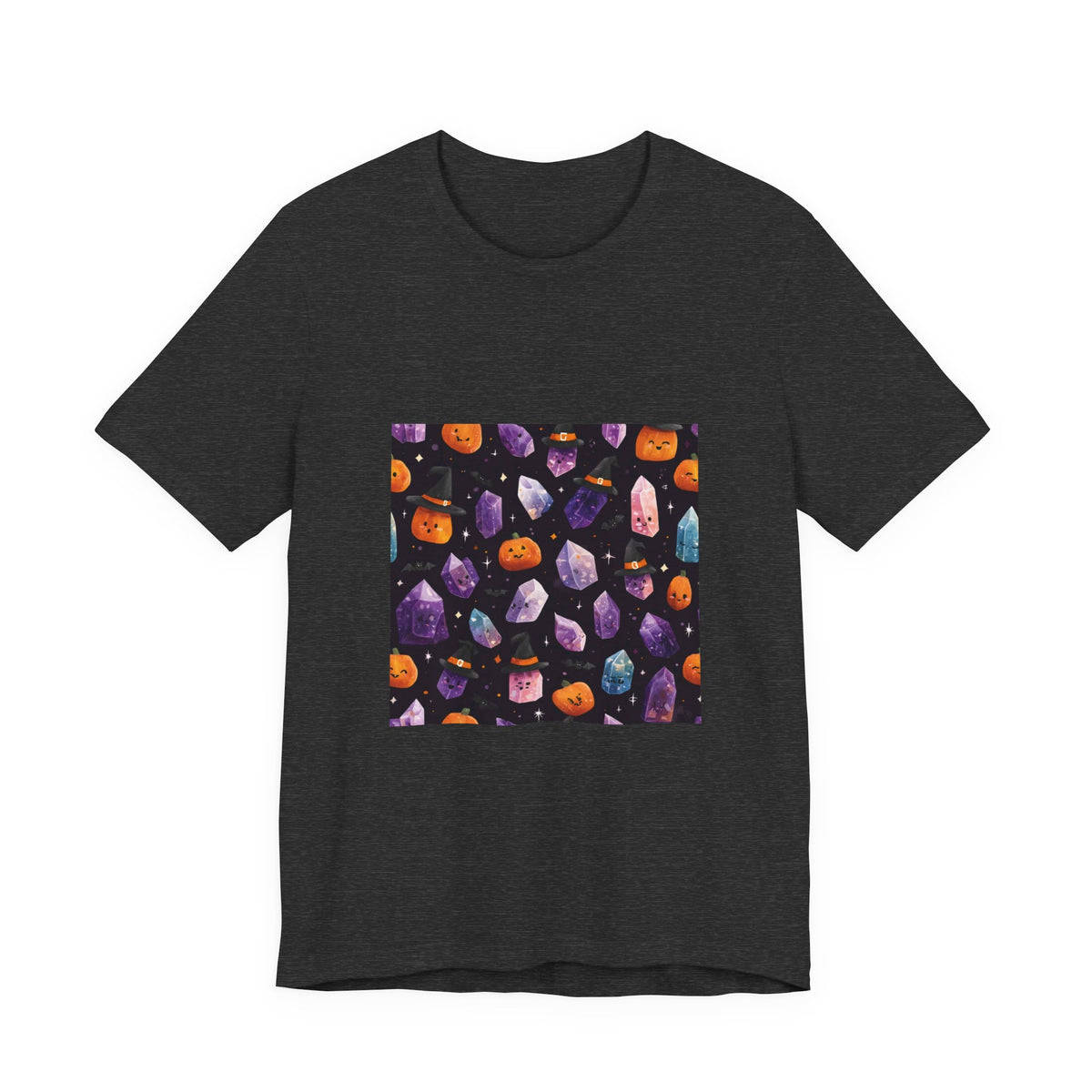 Halloween Crystal Party T-Shirt | Dark Neutrals & Reds