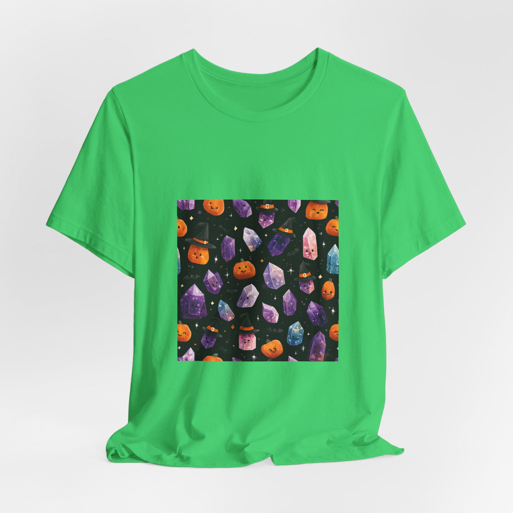 Halloween Crystal Party T-Shirt | Greens