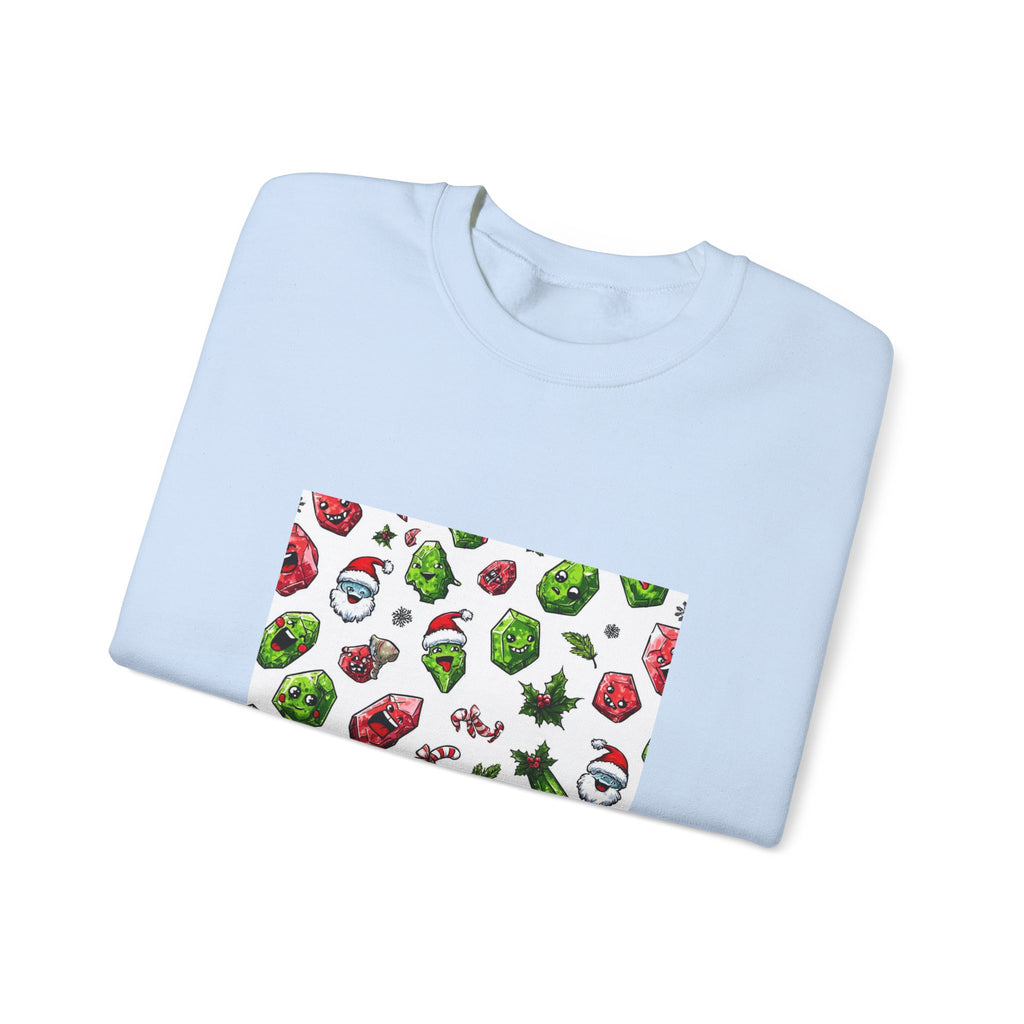 Christmas Crystal Cheer Crewneck | Blues, Purples & Pinks