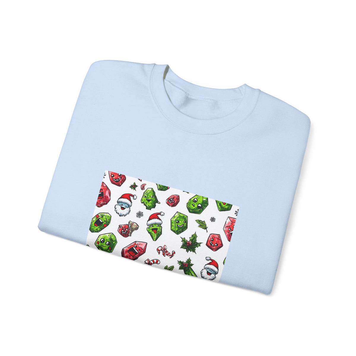 Christmas Crystal Cheer Crewneck | Blues, Purples & Pinks