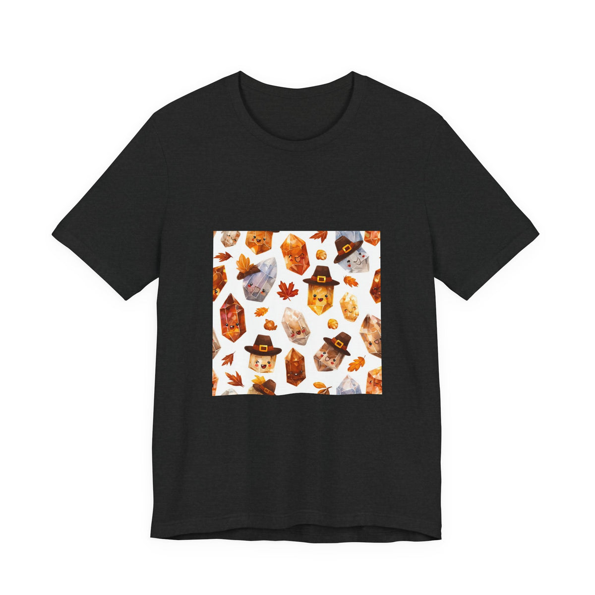 Thanksgiving Crystal Harvest T-Shirt | Dark Neutrals & Reds