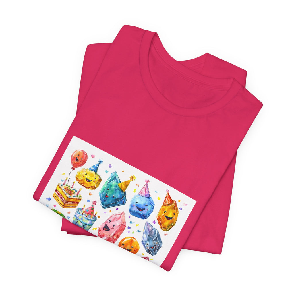 Copy of Earth Has Excellent Taste — Peach Moonstone Tee | Pinks & Orchid
