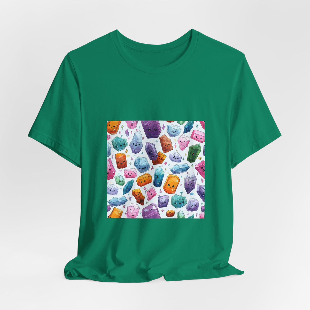 Pastel Crystal Friends T-Shirt | Greens