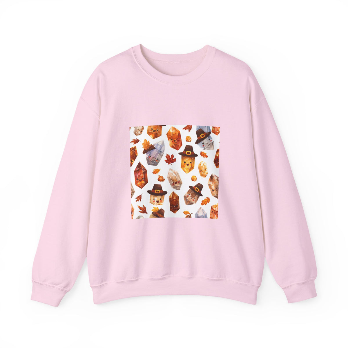 Thanksgiving Crystal Harvest Crewneck | Blues, Purples & Pinks