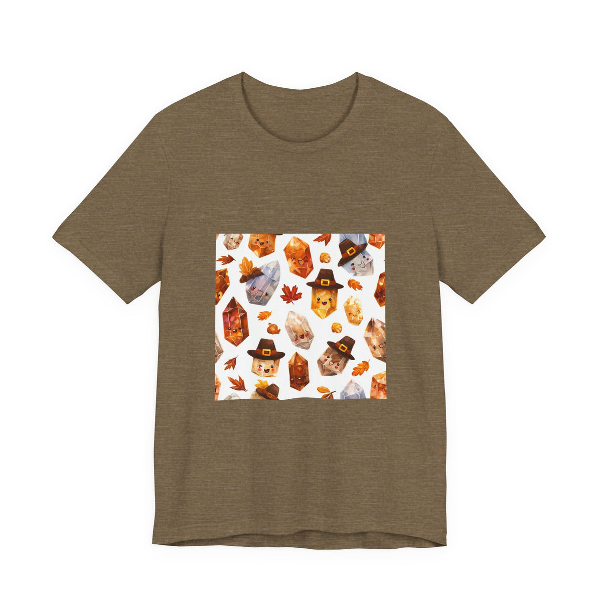 Thanksgiving Crystal Harvest T-Shirt | Greens