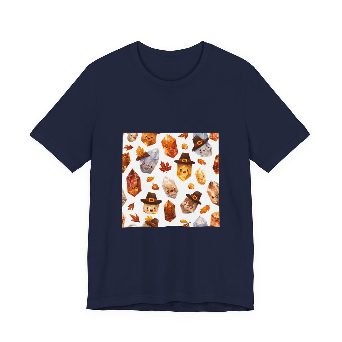 Thanksgiving Crystal Harvest T-Shirt | Royal, Navy & Purple