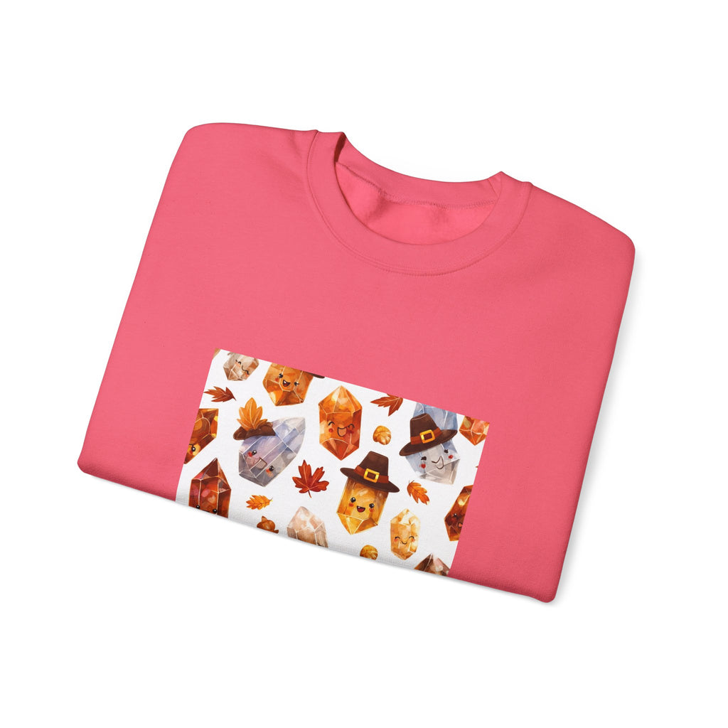 Thanksgiving Crystal Harvest Crewneck | Blues, Purples & Pinks