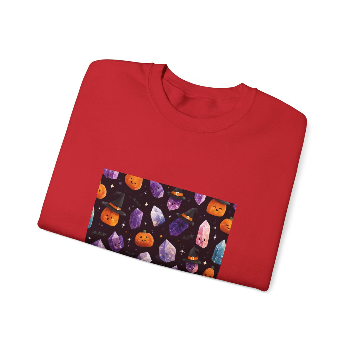 Halloween Crystal Party Crewneck | Neutrals & Reds
