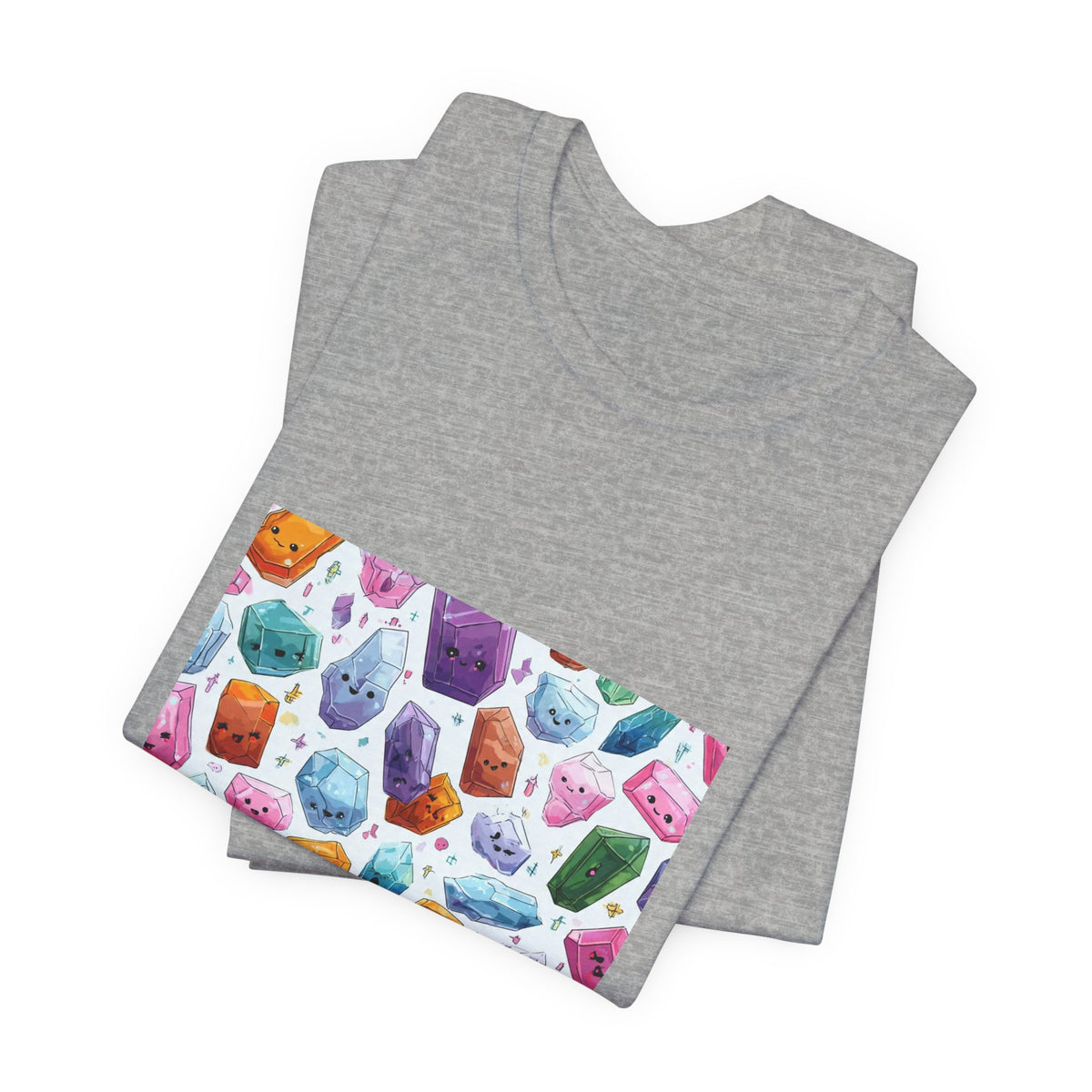 Pastel Crystal Friends T-Shirt | Light Neutrals