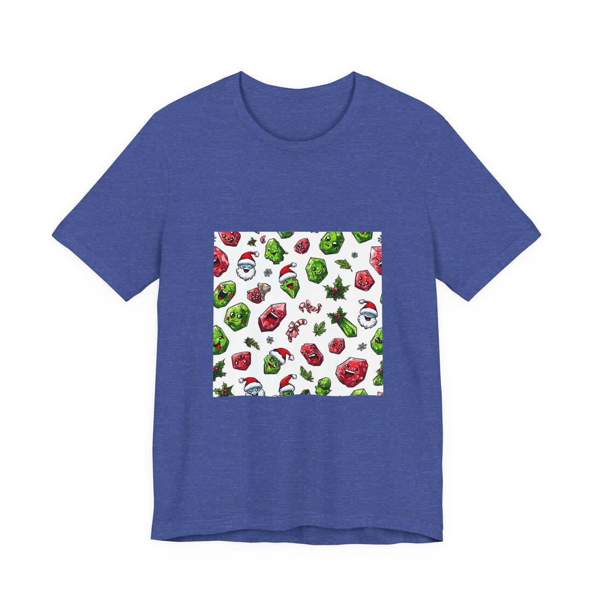 Christmas Crystal Cheer T-Shirt | Royal, Navy & Purple
