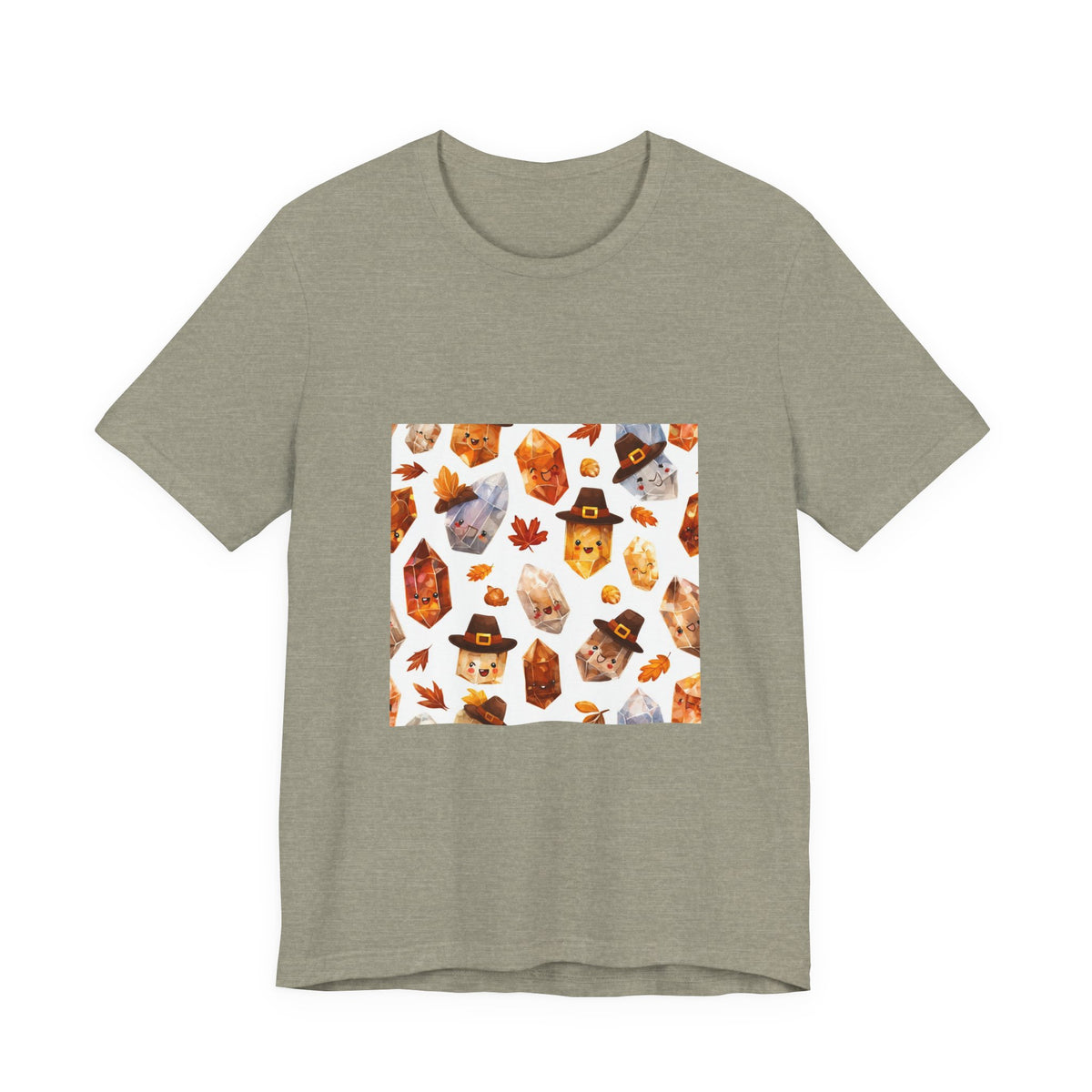 Thanksgiving Crystal Harvest T-Shirt | Light Neutrals