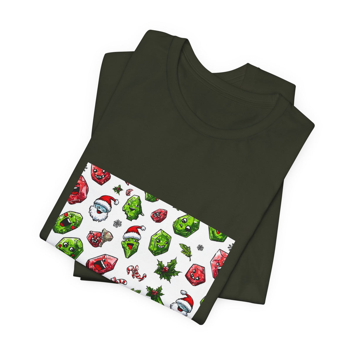 Christmas Crystal Cheer T-Shirt | Greens