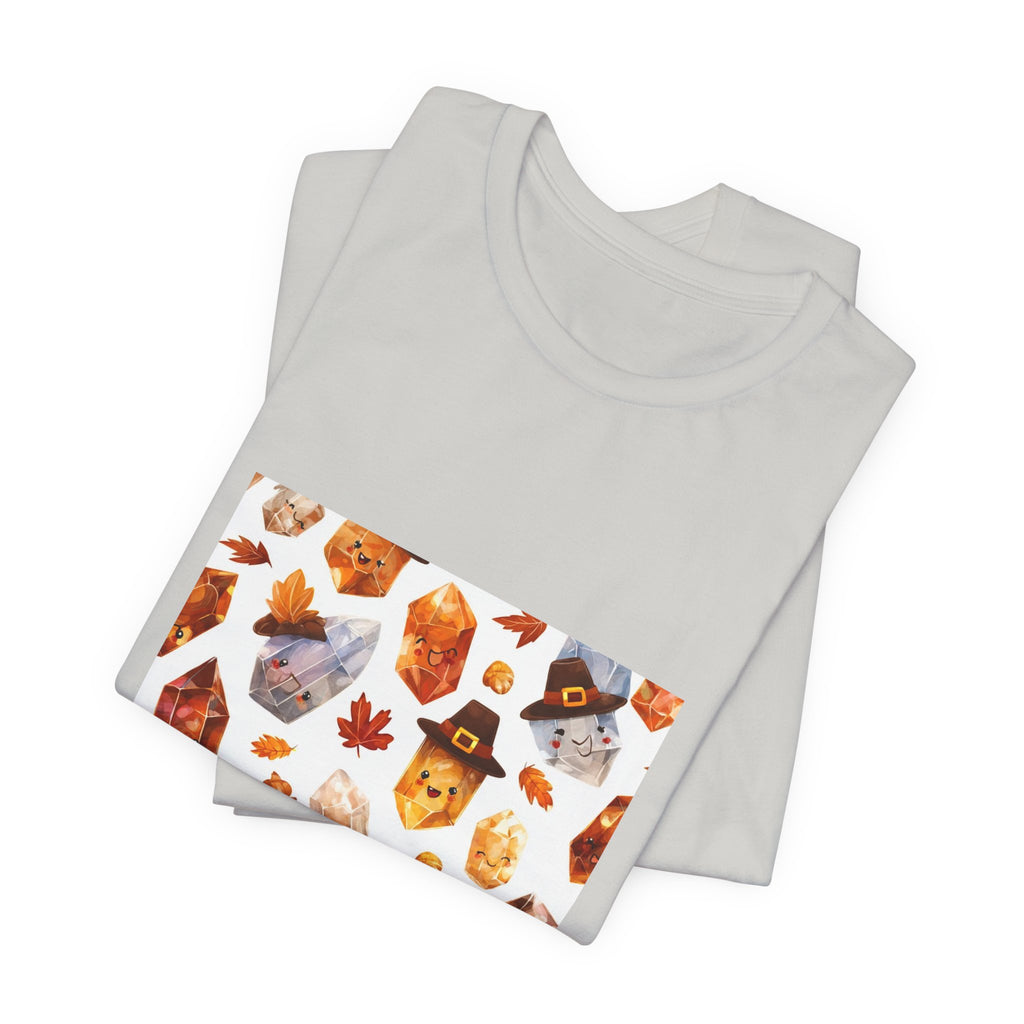 Thanksgiving Crystal Harvest T-Shirt | Light Neutrals
