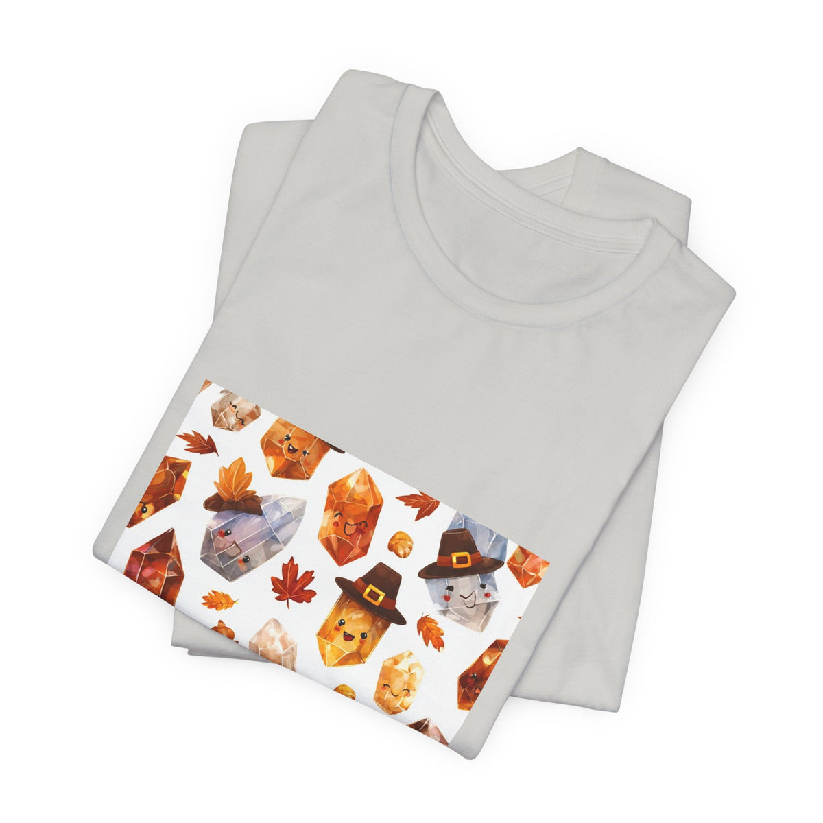 Thanksgiving Crystal Harvest T-Shirt | Light Neutrals