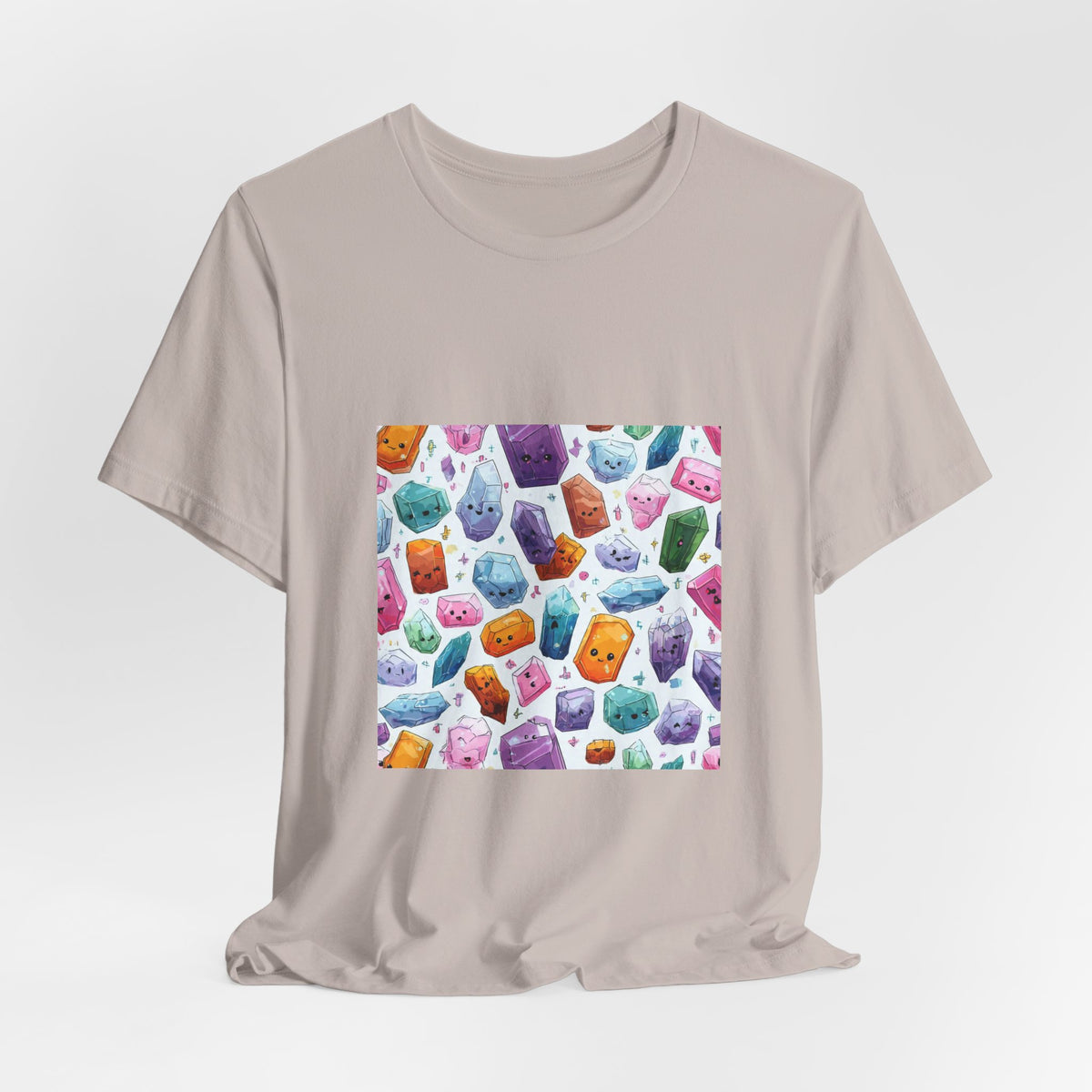 Pastel Crystal Friends T-Shirt | Light Neutrals
