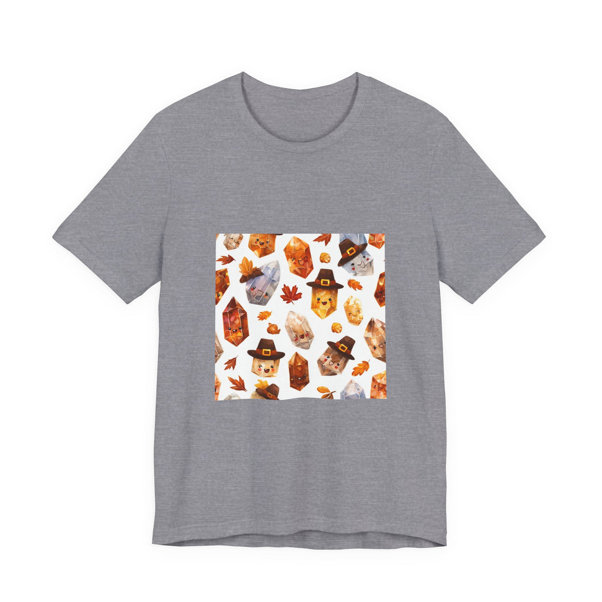 Thanksgiving Crystal Harvest T-Shirt | Light Neutrals