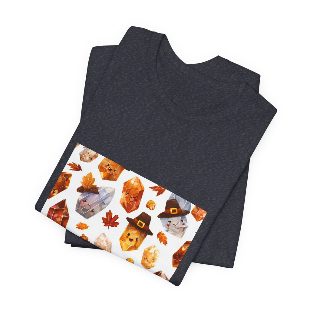 Thanksgiving Crystal Harvest T-Shirt | Royal, Navy & Purple