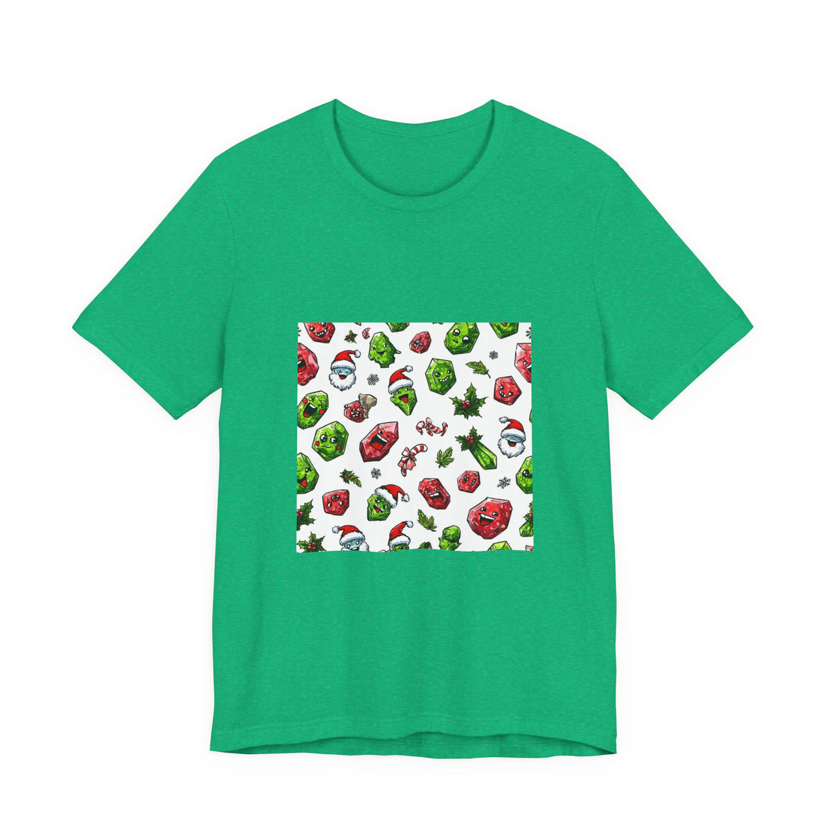 Christmas Crystal Cheer T-Shirt | Greens