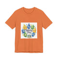 Birthday Boy Crystal Party T-Shirt | Sandy Neutrals & Oranges
