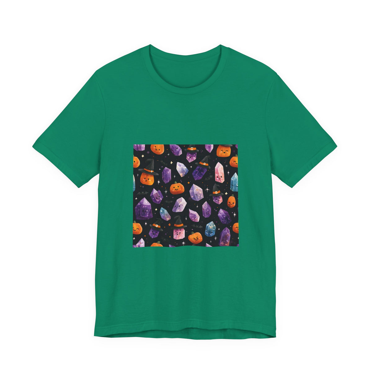 Halloween Crystal Party T-Shirt | Greens