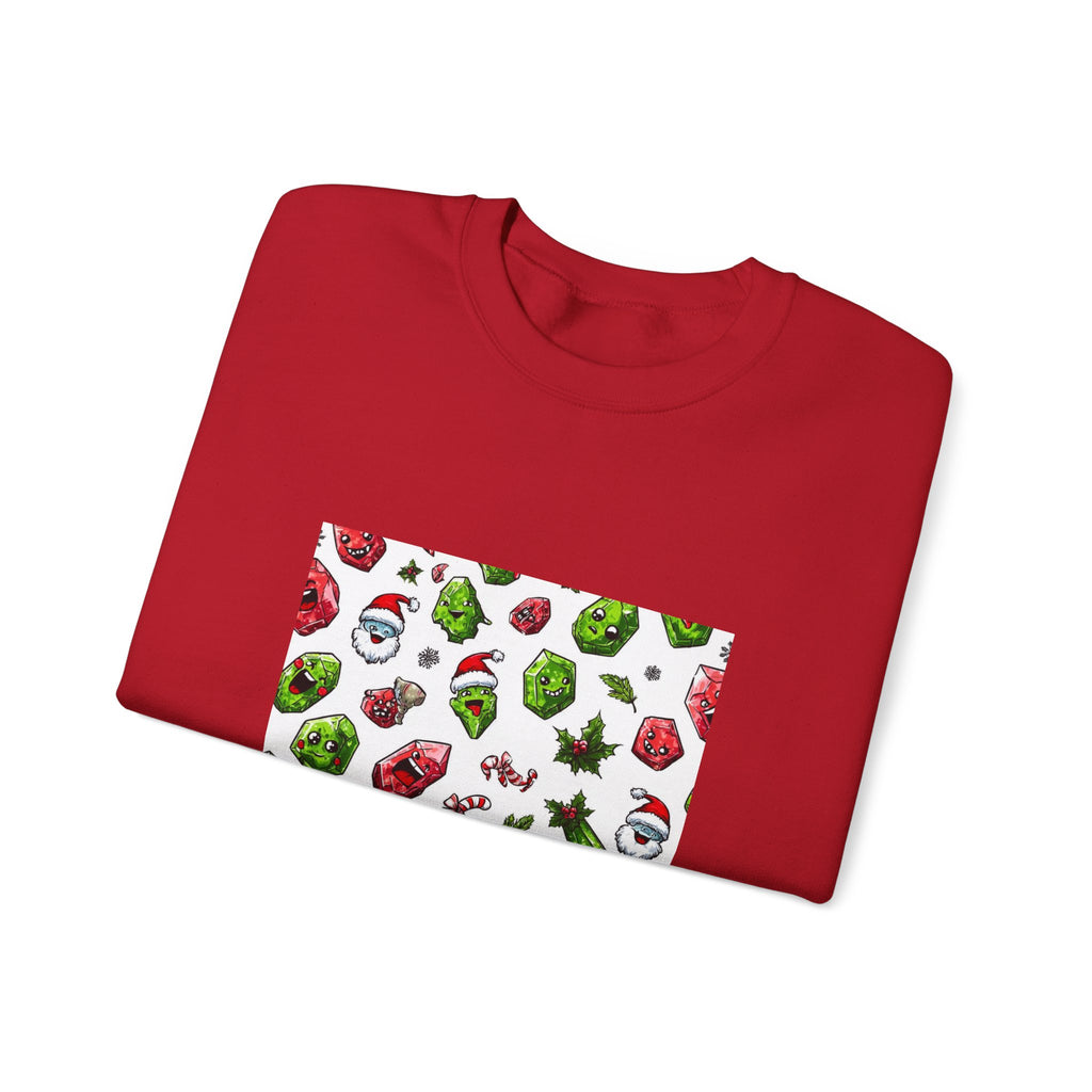 Christmas Crystal Cheer Crewneck | Neutrals & Reds