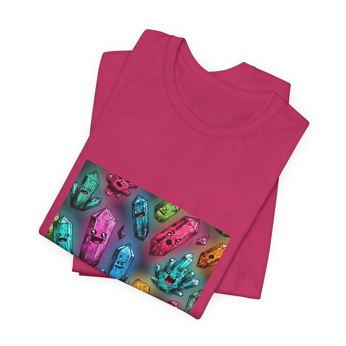 Colorful Crystal Characters T-Shirt | Pinks & Orchid
