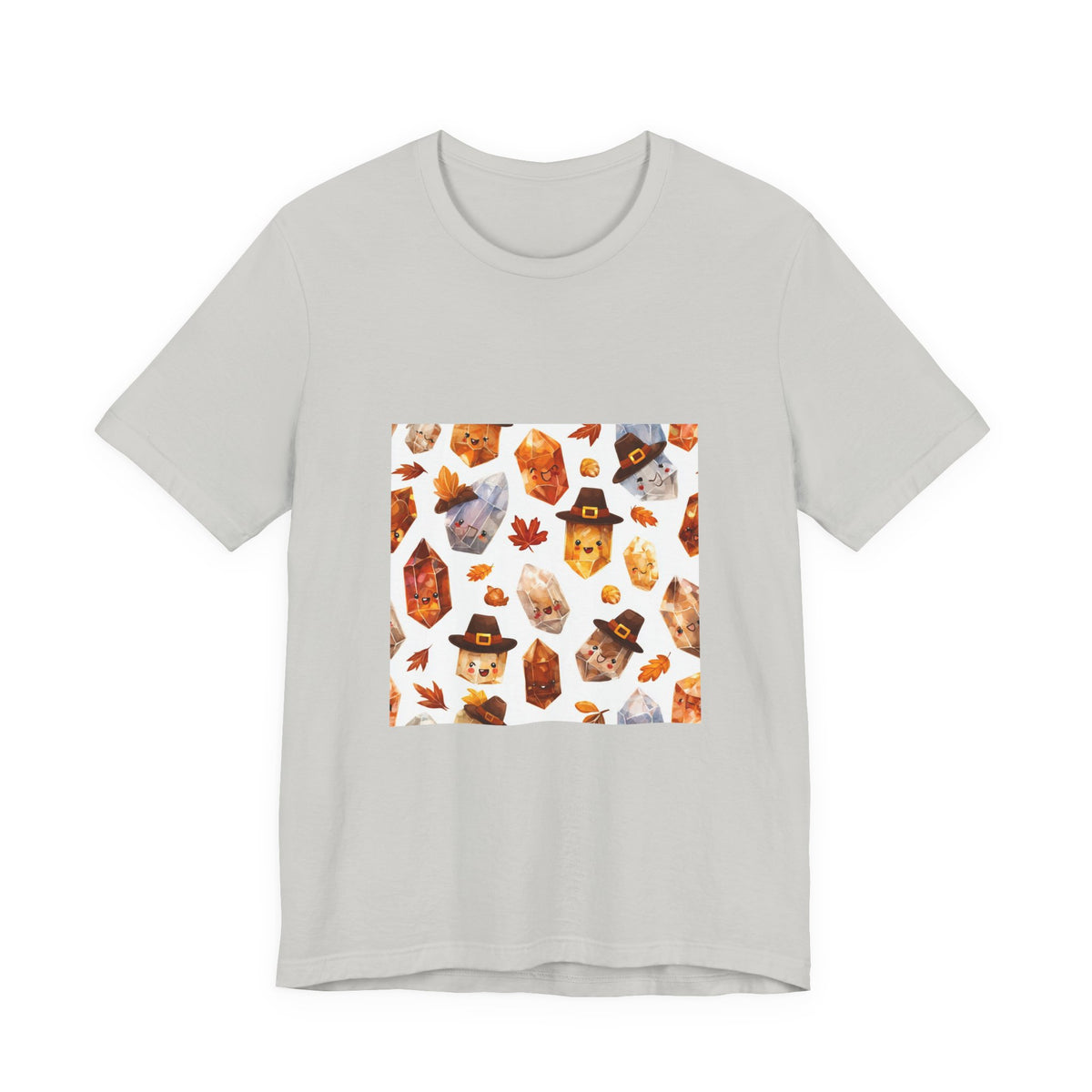 Thanksgiving Crystal Harvest T-Shirt | Light Neutrals