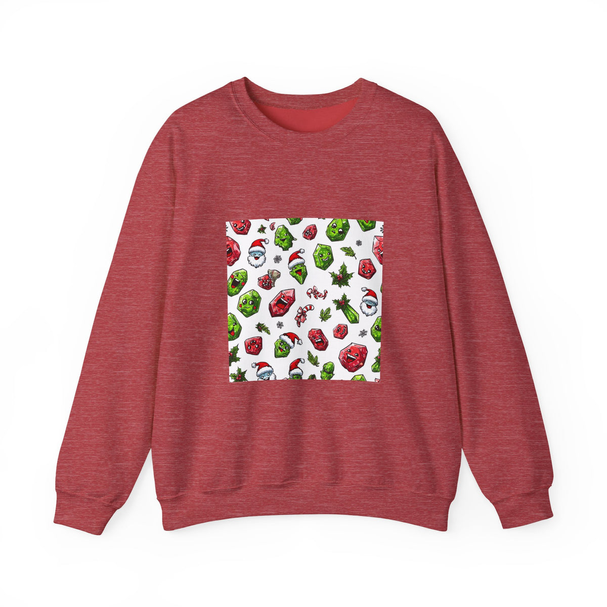Christmas Crystal Cheer Crewneck | Neutrals & Reds