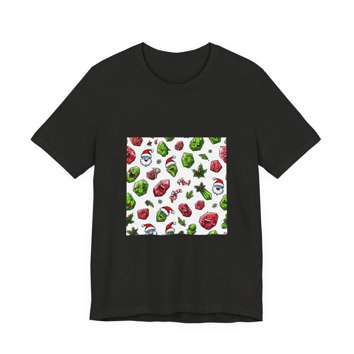 Christmas Crystal Cheer T-Shirt | Dark Neutrals & Reds