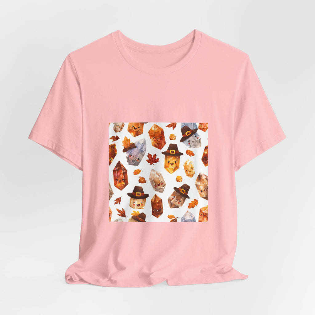 Thanksgiving Crystal Harvest T-Shirt | Pinks & Orchid