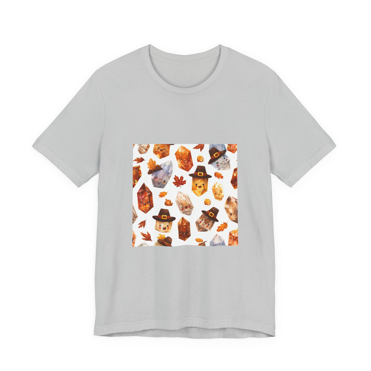 Thanksgiving Crystal Harvest T-Shirt | Light Neutrals