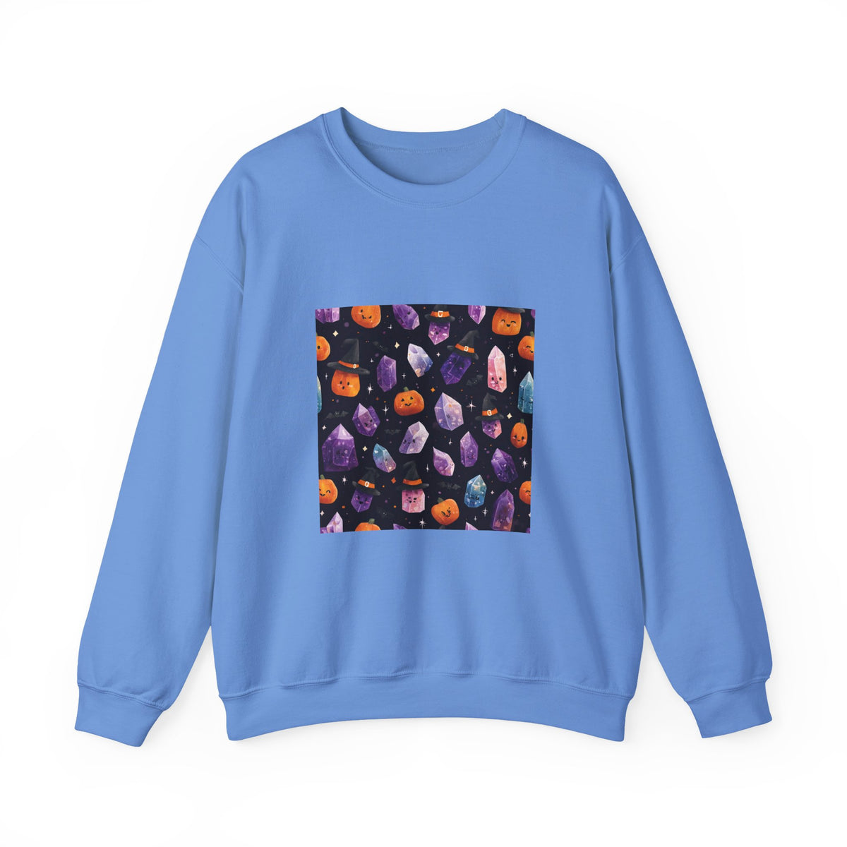 Halloween Crystal Party Crewneck | Blues, Purples & Pinks