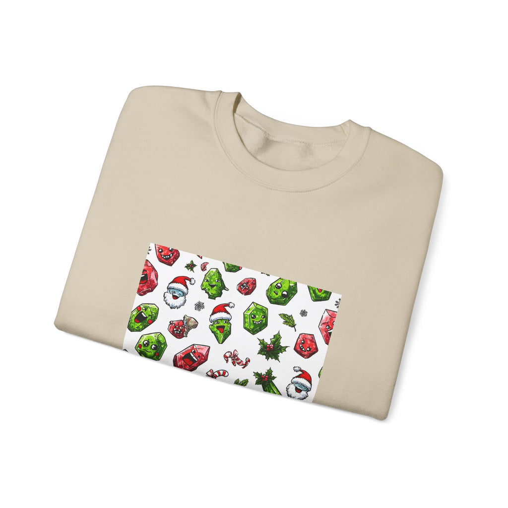 Christmas Crystal Cheer Crewneck | Earth Tones & Brights
