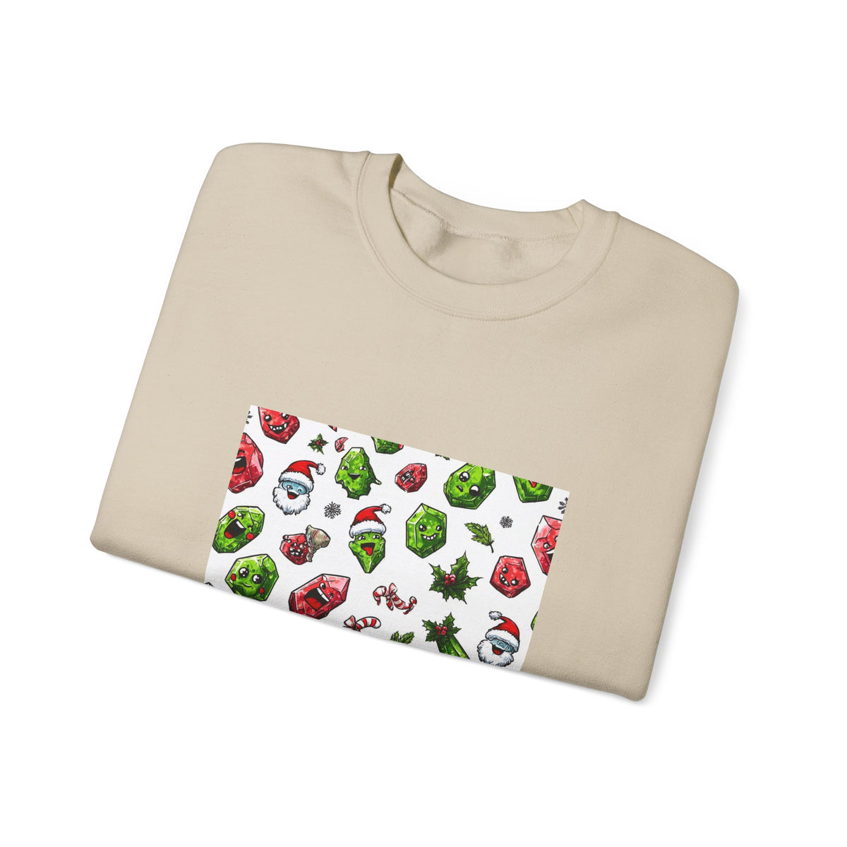 Christmas Crystal Cheer Crewneck | Earth Tones & Brights