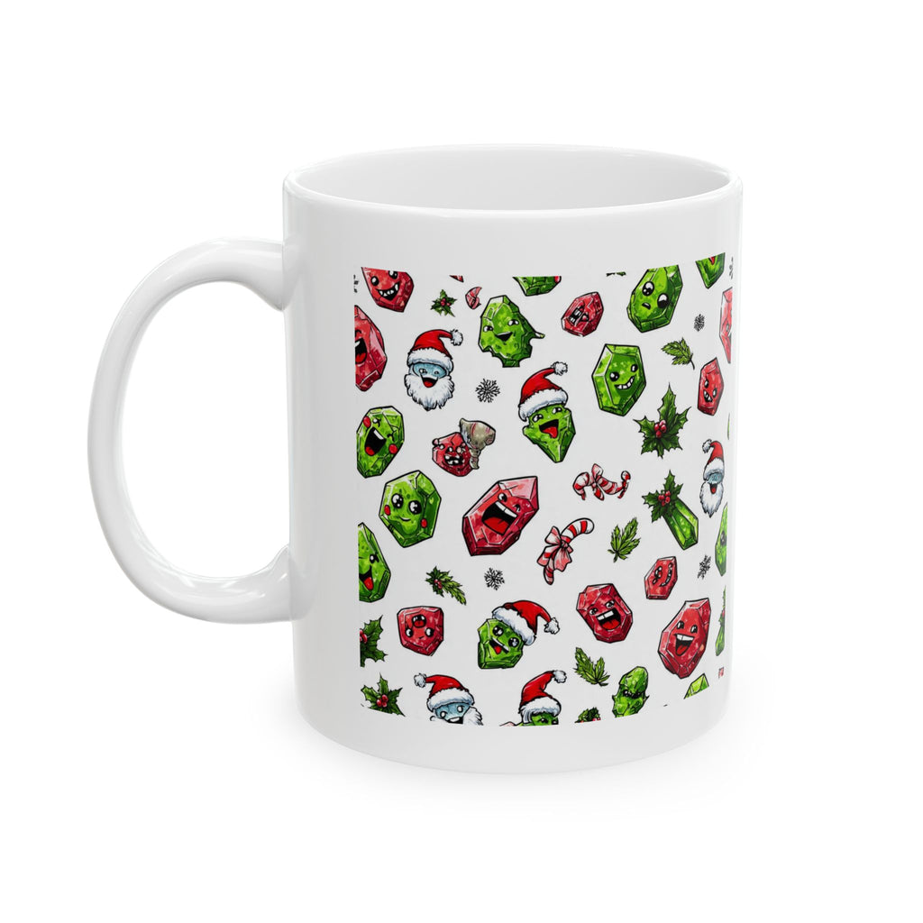 Christmas Crystal Cheer White Mug