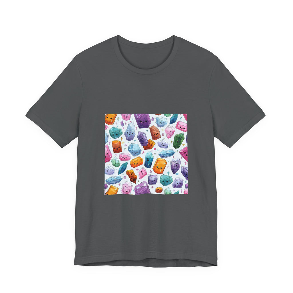 Pastel Crystal Friends T-Shirt | Dark Neutrals & Reds