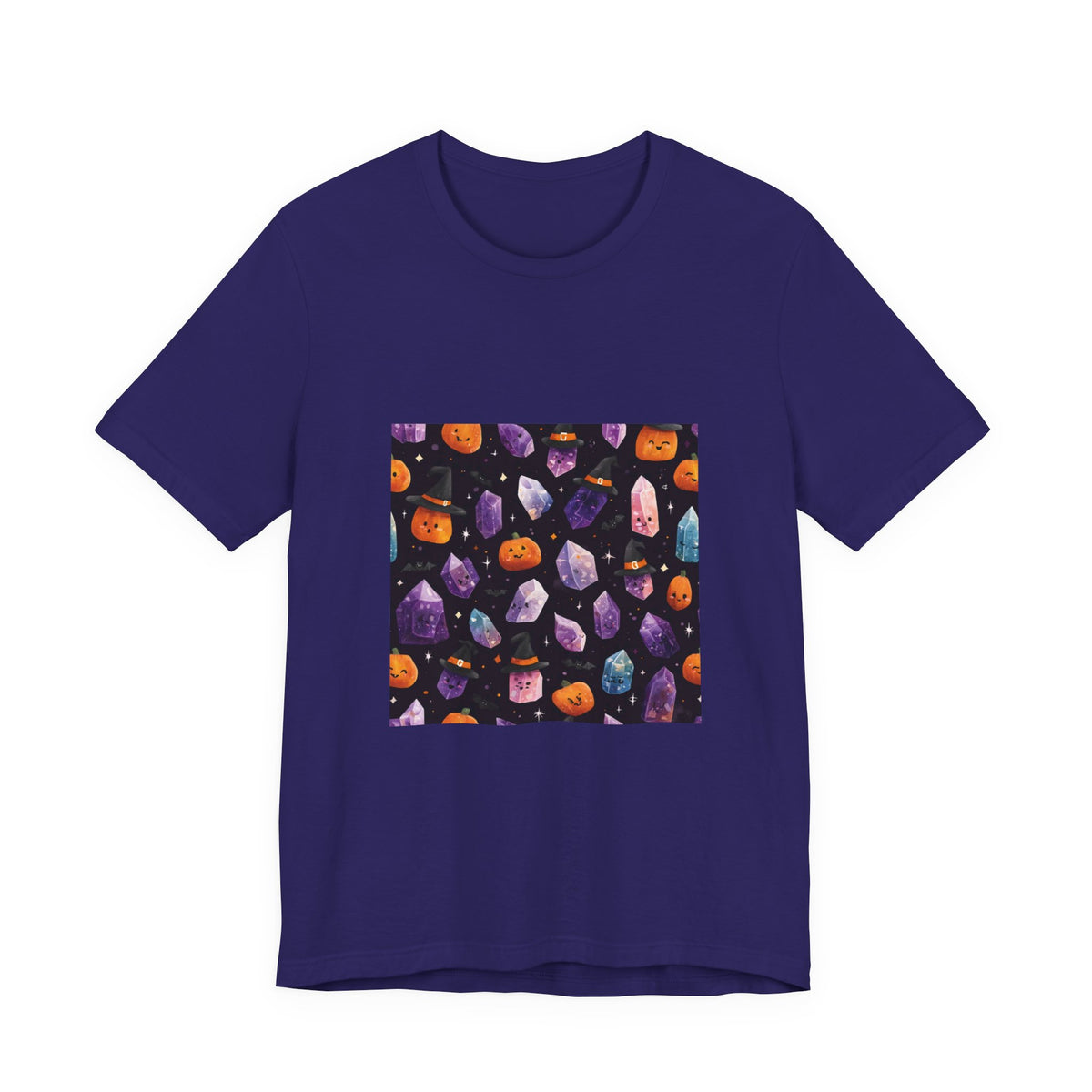 Halloween Crystal Party T-Shirt | Royal, Navy & Purple
