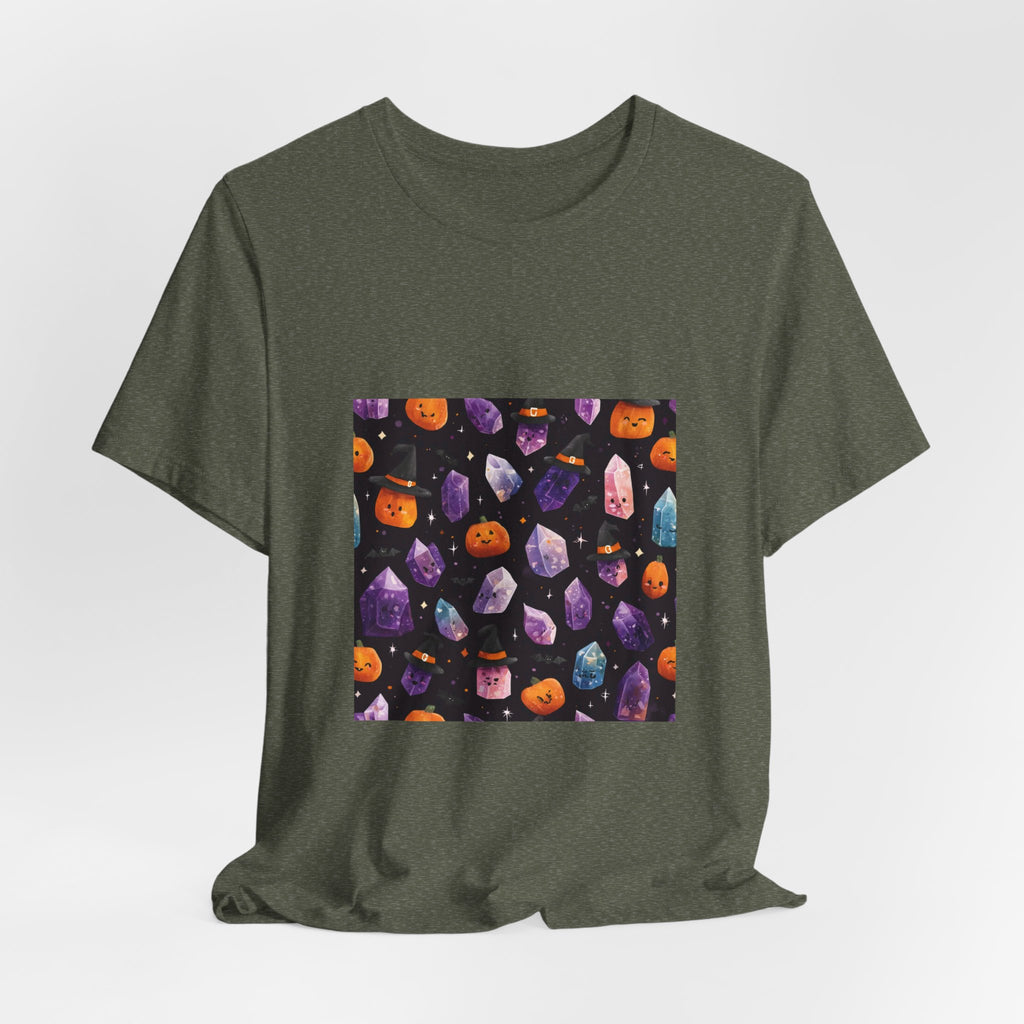 Halloween Crystal Party T-Shirt | Greens