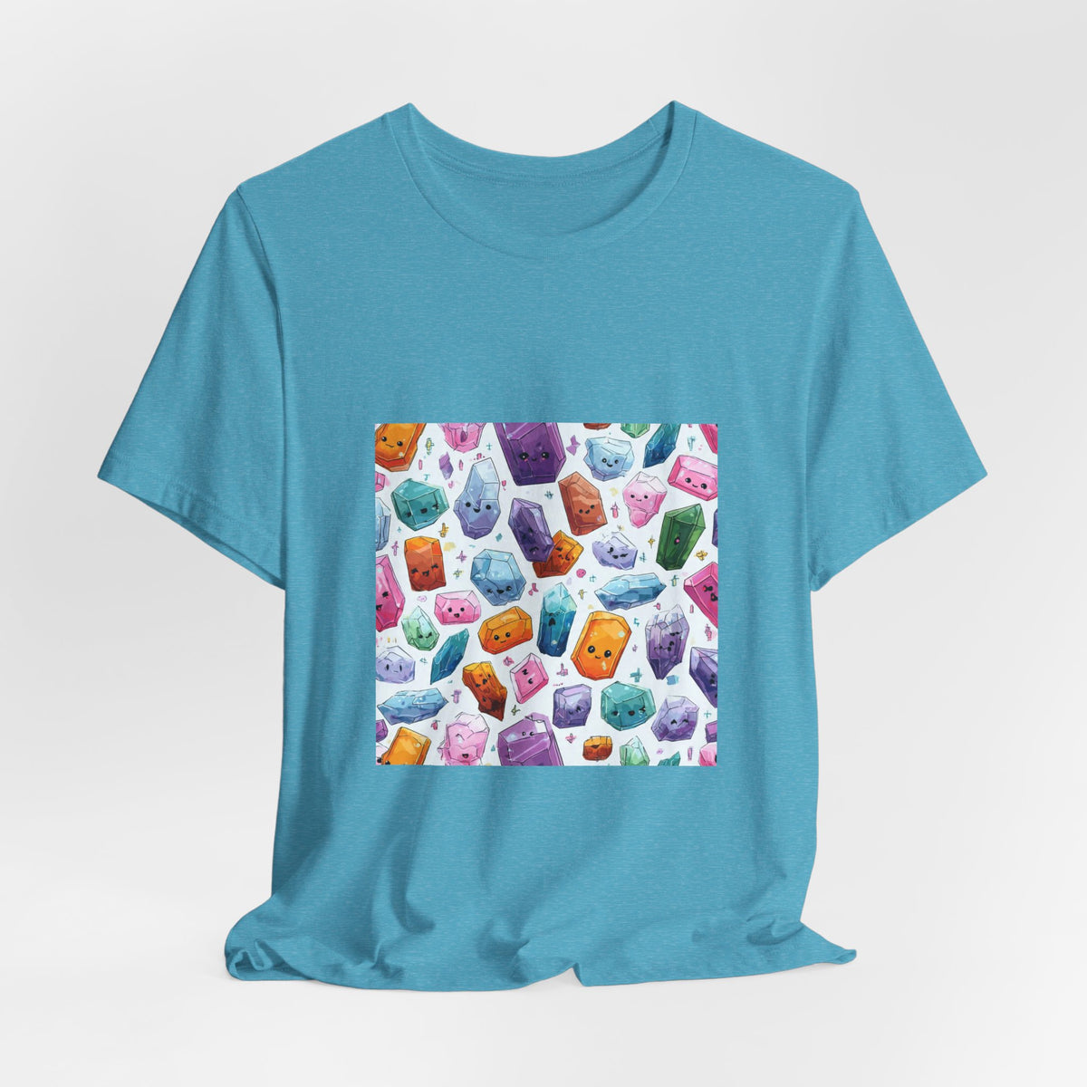 Pastel Crystal Friends T-Shirt | Forest & Ocean