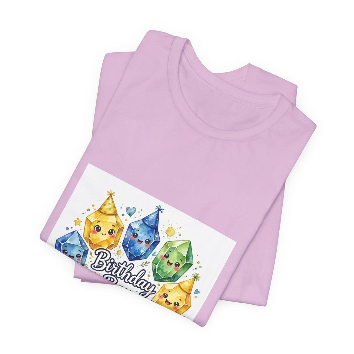 Birthday Boy Crystal Party T-Shirt | Royal, Navy & Purple