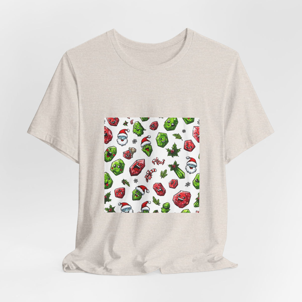 Christmas Crystal Cheer T-Shirt | Sandy Neutrals & Oranges