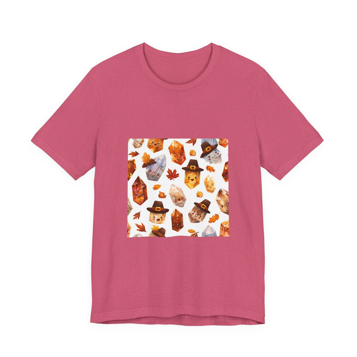Thanksgiving Crystal Harvest T-Shirt | Dark Neutrals & Reds