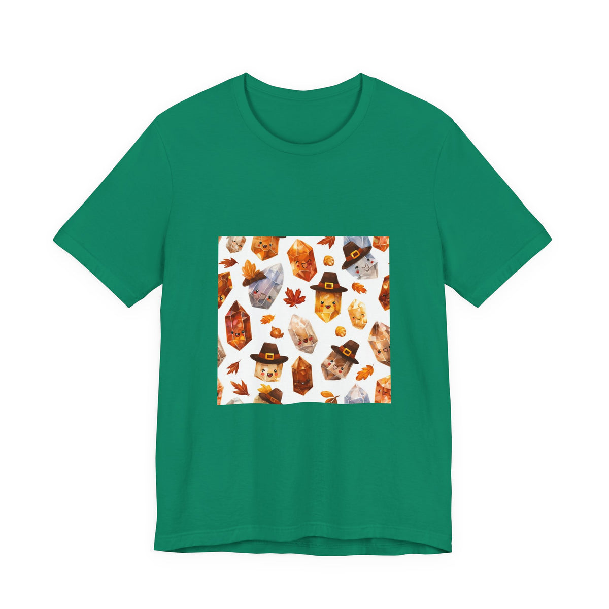Thanksgiving Crystal Harvest T-Shirt | Greens