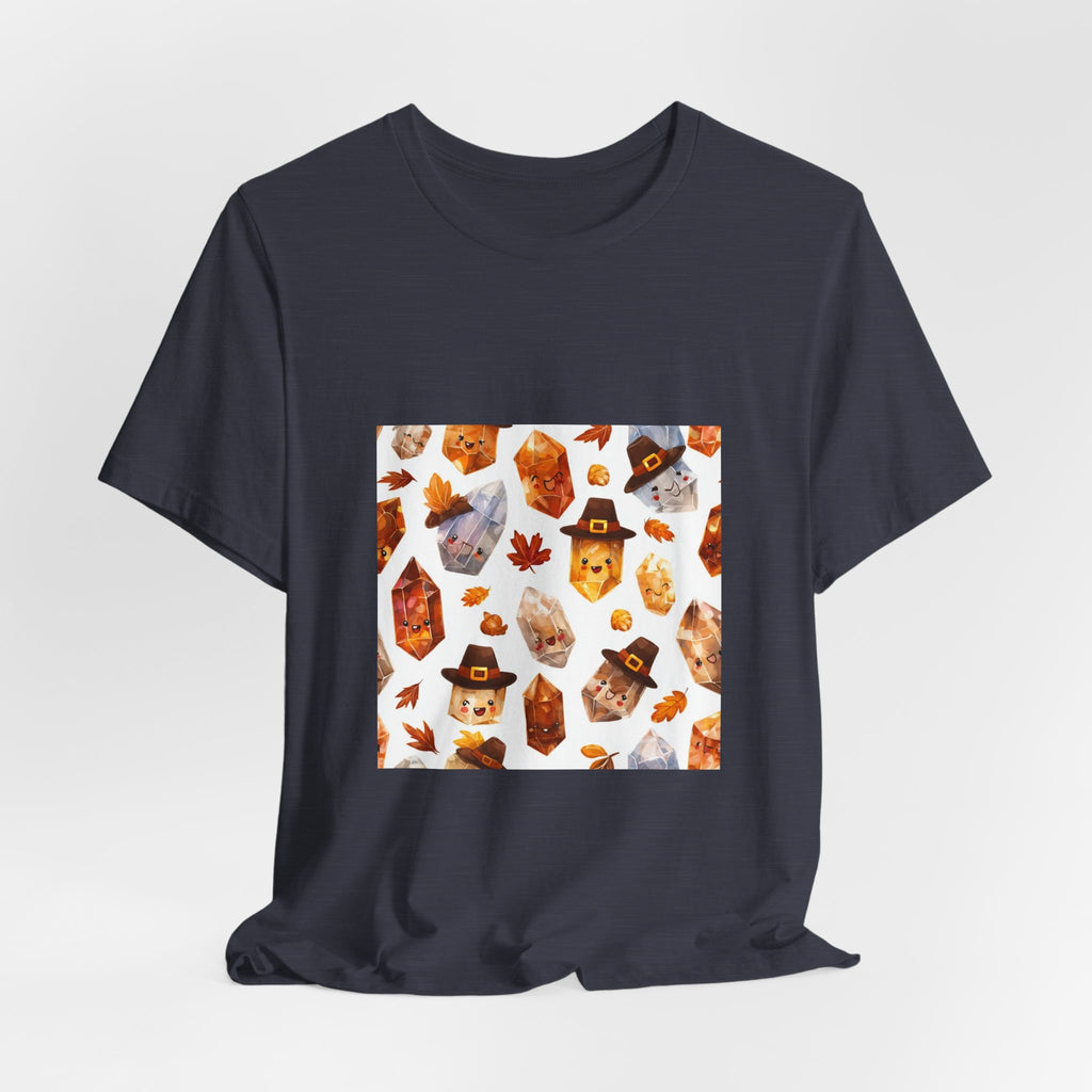 Thanksgiving Crystal Harvest T-Shirt | Royal, Navy & Purple