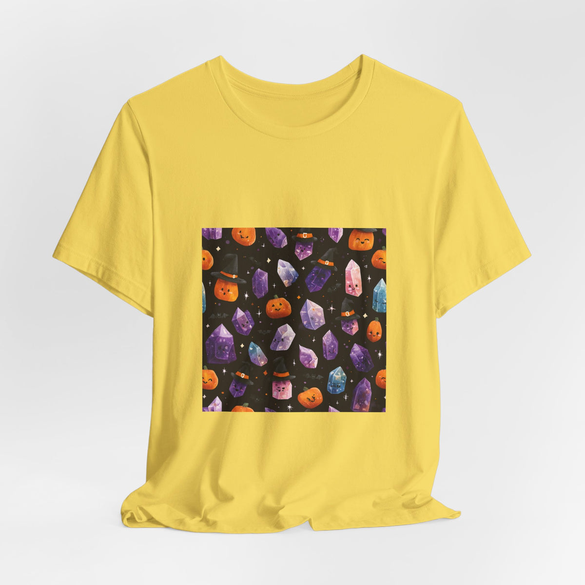 Halloween Crystal Party T-Shirt | Golds, Mints & Teal