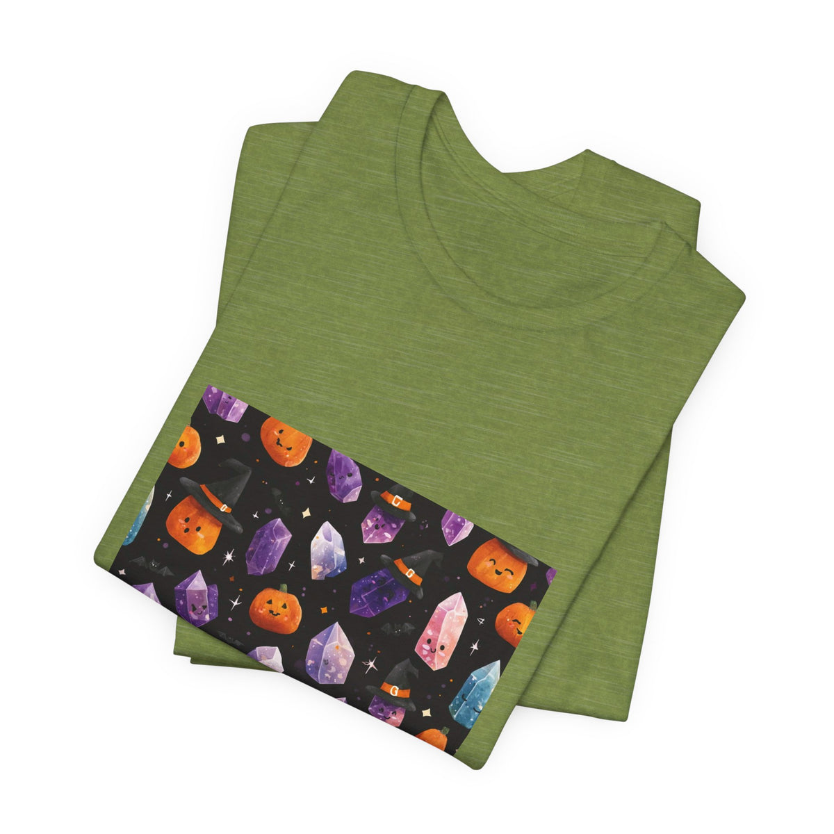 Halloween Crystal Party T-Shirt | Greens