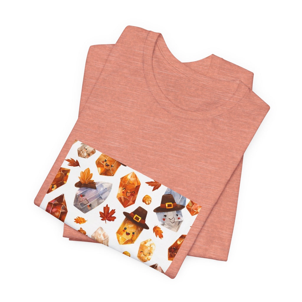 Thanksgiving Crystal Harvest T-Shirt | Pinks & Orchid